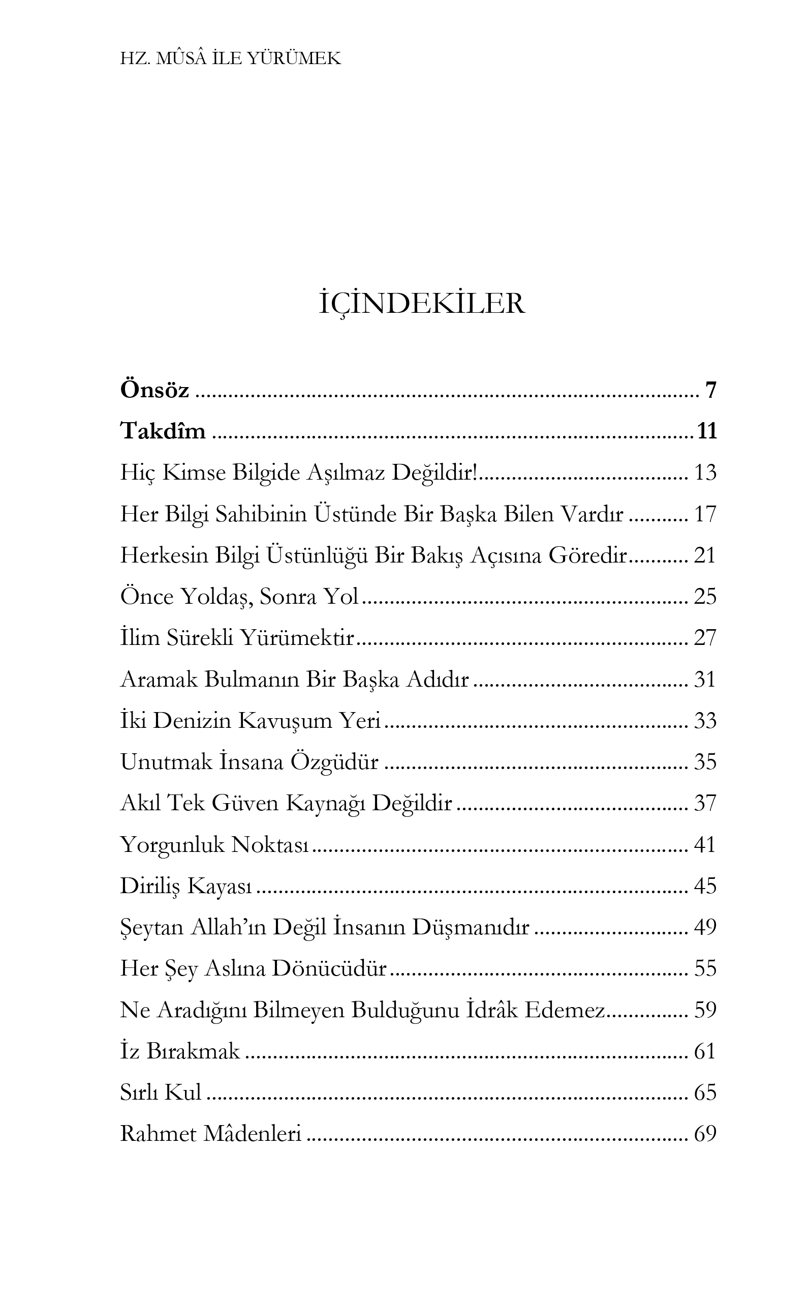 ÖN_67_HZ MUSA İLE YÜRÜMEK TEK KİTAP-1