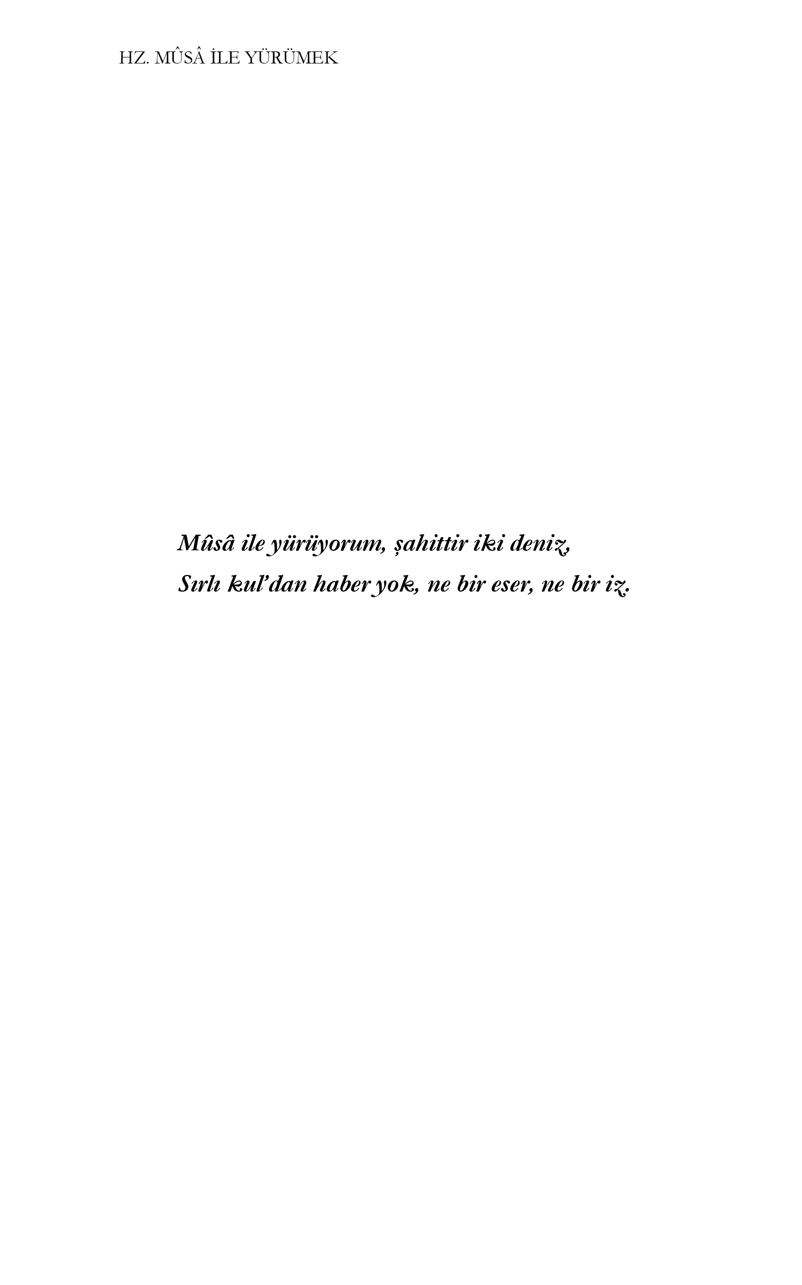 ÖN_67_HZ MUSA İLE YÜRÜMEK TEK KİTAP-5