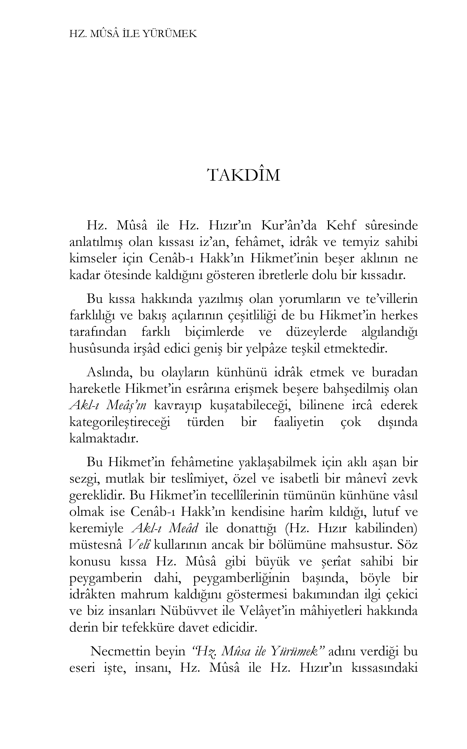 ÖN_67_HZ MUSA İLE YÜRÜMEK TEK KİTAP-6